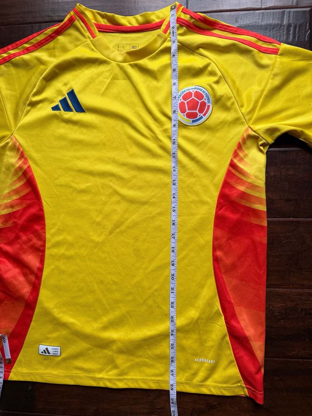 Adidas Colombia 2024 Home Soccer Jersey x2 - Picture 6 of 7